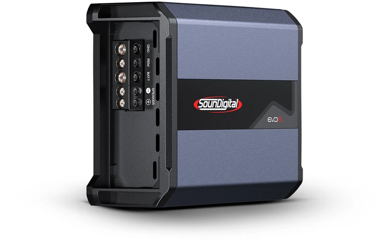 SounDigital EVO5 stiprintuvas su šoniniais terminalais