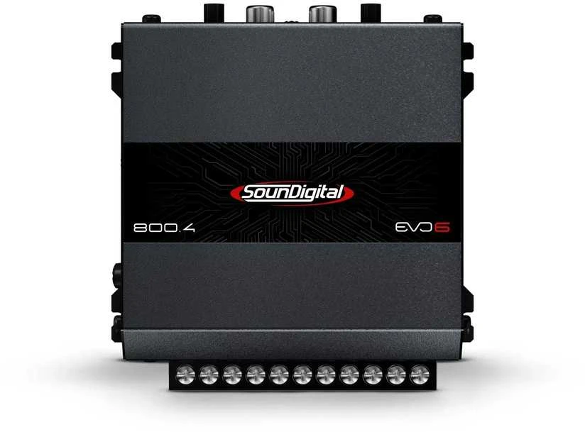 SounDigital 800.4 EVO 6 stiprintuvas iš viršaus