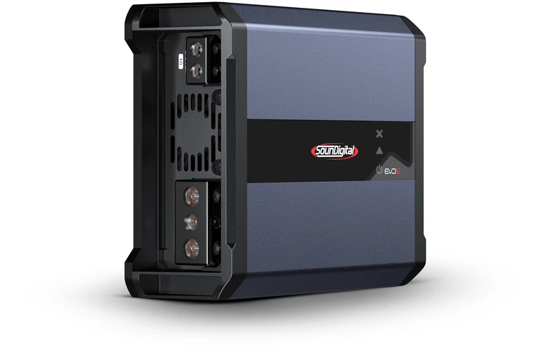 SounDigital SD1600.1 EVO 5.0 stiprintuvo šoninis vaizdas