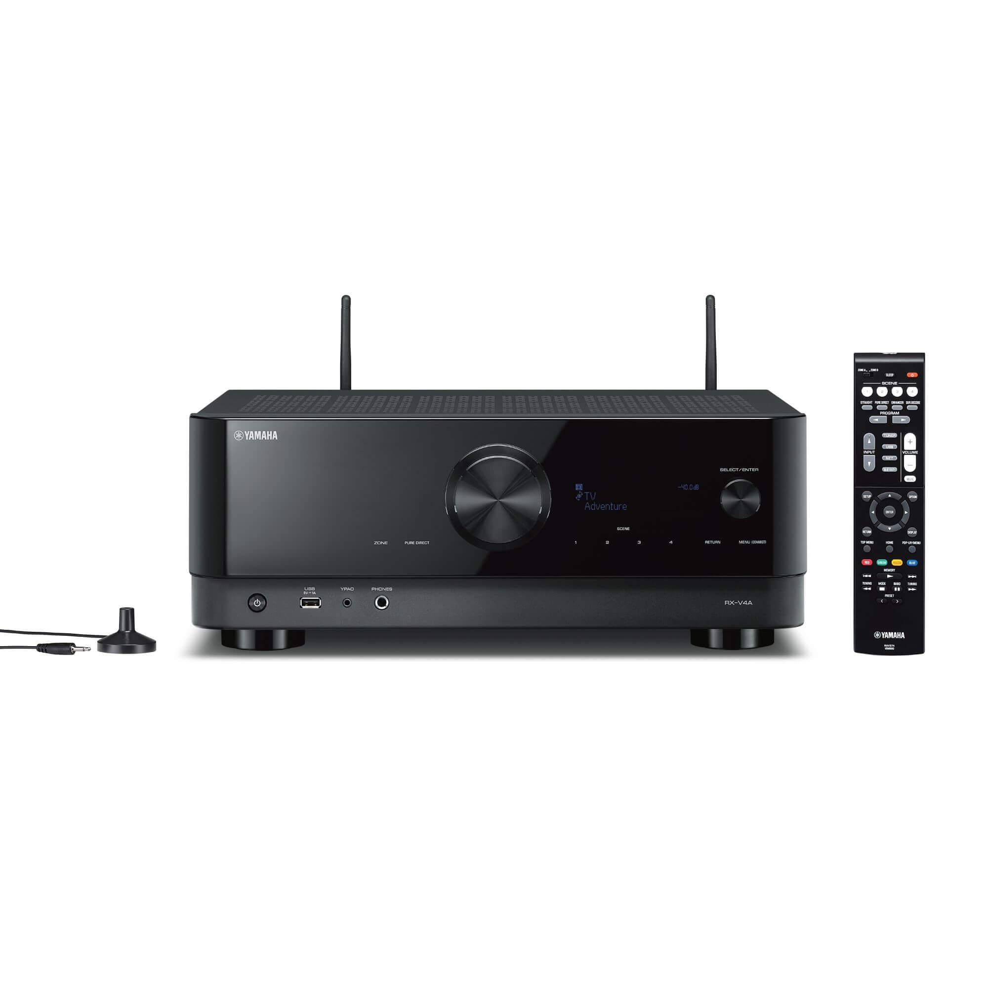 Stiprintuvas Yamaha AV imtuvas RX-V4ABL