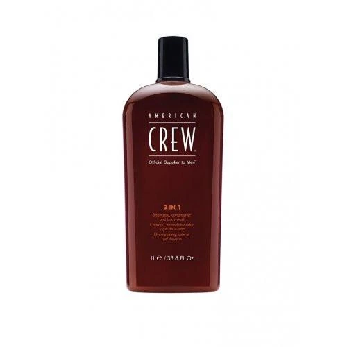 Šampūnas, kondicionierius ir dušo želė American Crew 3in1 Šampūnas, Conditioner, Kūno prausiklis 450ml
