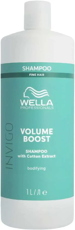 Apimties suteikiantis plaukų šampūnas Wella Invigo Volume Boost Šampūnas 1000ml
