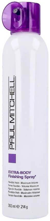 Apimties suteikiantis stiprios fiksacijos lakas Paul Mitchell Extra-Body Finishing Purškiklis 300 ml