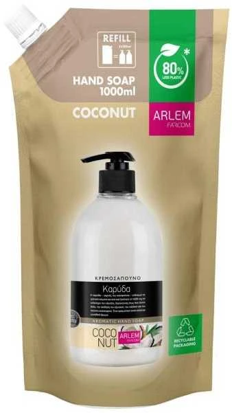 Aromatinio rankų muilo papildymas Farcom ARLEM Aloe Vera 1000ml