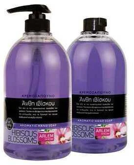 Aromatinis rankų muilas Farcom ARLEM Hibiscus Blossom su kinrožėmis 500 ml