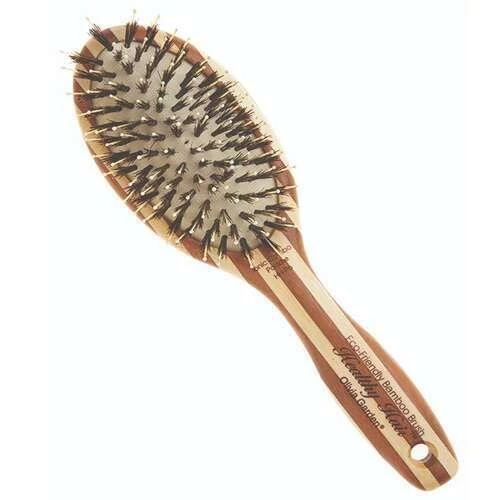 Plaukų šepetys Olivia Garden Bamboo Touch Detangle Combo S