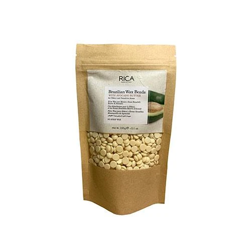 Braziliškas vaškas su avokado sviestu granulėmis Rica Brazilian Wax Beads 150g