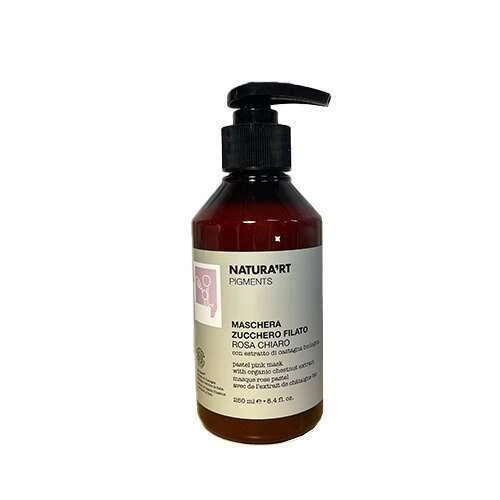 Dažanti kaukė šviesintiems plaukams Rica Natura'rt Rožinė Pastel Mask 250ml