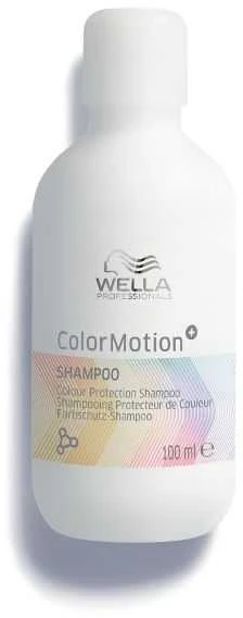 Dažytų plaukų spalvą saugantis šampūnas Wella Color Motion+ Šampūnas 100ml
