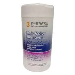Drėgnos servetėlės Farcom 3 Five Hair Color Remover 100 vnt.