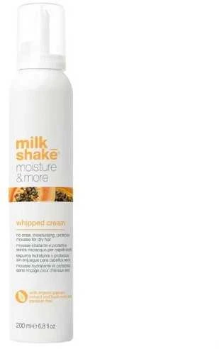 MILK_SHAKE moisture plus whipped cream drėkinamosios putos sausiems plaukams, 200ml