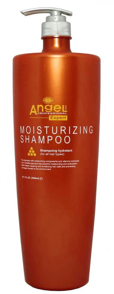 Angel Professional Drėkinantis šampūnas, visų tipų plaukams Angel Expert Moisturizing Šampūnas 2000 ml
