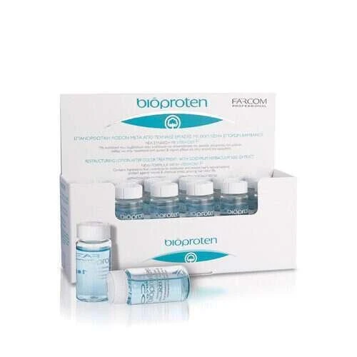 Ampulės techninėms procedūroms Farcom Professional SERI Bioproten Rectructuring Lotion 12vnt x 10 ml