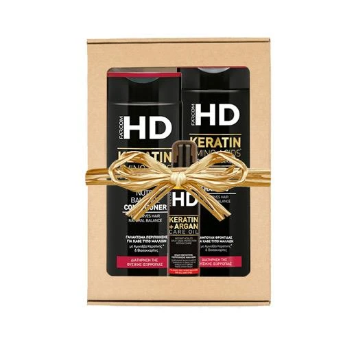 Rinkinys visų tipų plaukams Farcom HD Nutri Balance 400x330x100 ml