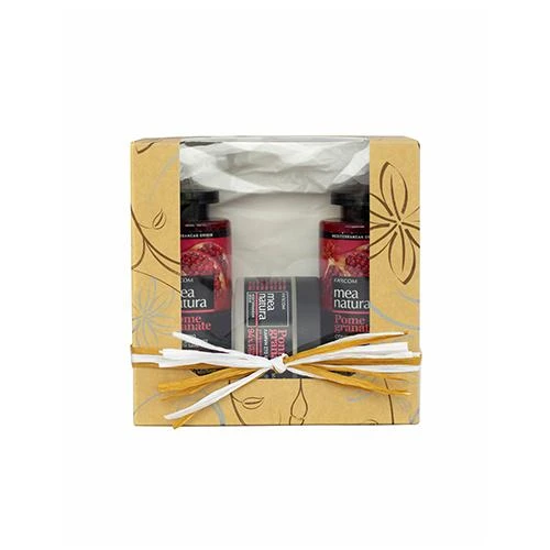 Rinkinys dažytiems plaukams Farcom Mea Natura Pomegranate 300x300x250 ml
