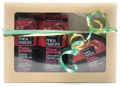 Rinkinys dažytiems plaukams Farcom Mea Natura Pomegranate 300x300x250 ml