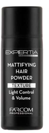Plaukus nuo šaknų atkelianti tekstūrinė pudra plaukams Farcom Professional Expertia Mattifying Hair Powder 14g
