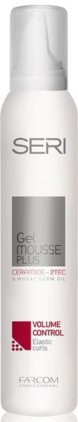 Putos - gelis plaukams Farcom Professional SERI Gel Mousse Plus 200ml