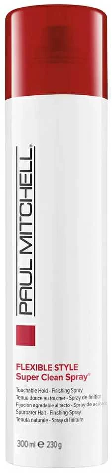 Greitai džiūstantis plaukų lakas Paul Mitchell Flexible Style Super Clean Purškiklis 300ml