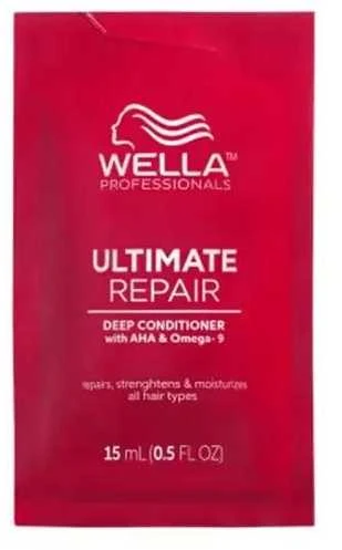 Intensyvaus poveikio kondicionierius pažeistiems plaukams Wella Ultimate Repair Conditioner, 15 ml