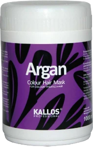 Kaukė dažytiems plaukams Kallos Argan Colour Hair Mask 1000 ml