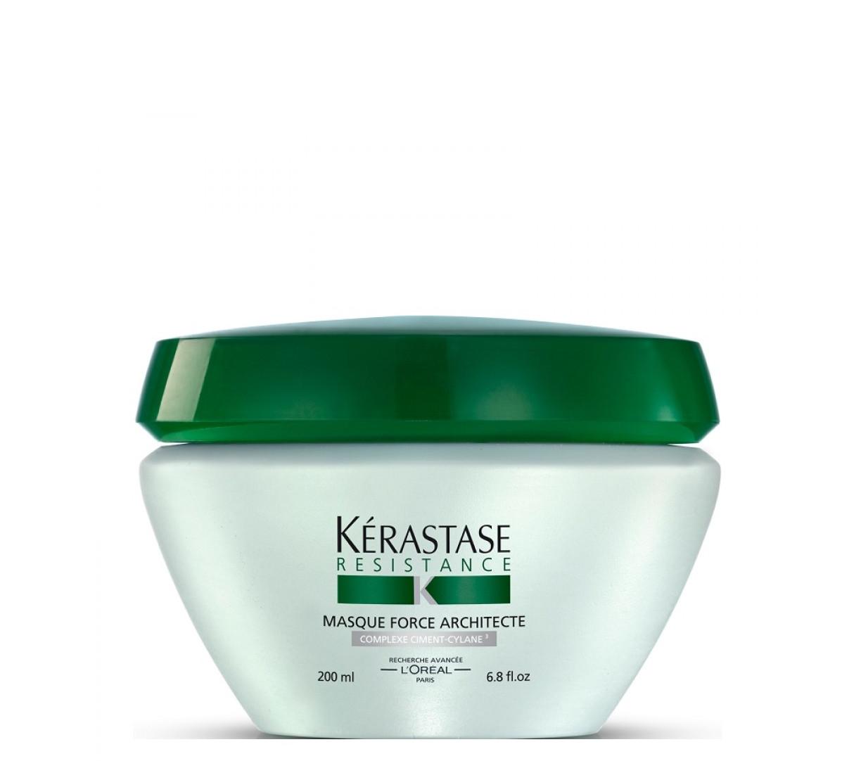 Kaukė pažeistiems plaukams Kerastase Resistance Masque Force Architecte 200 ml