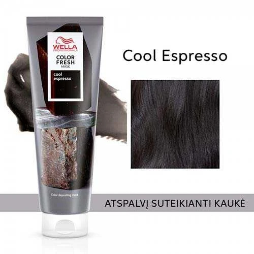 Kaukė suteikianti atspalvį plaukams Wella Color Fresh Mask 150 ml - Mėlyna