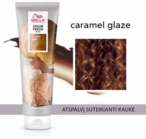 Kaukė suteikianti atspalvį plaukams Wella Color Fresh Mask 150 ml - Mėlyna