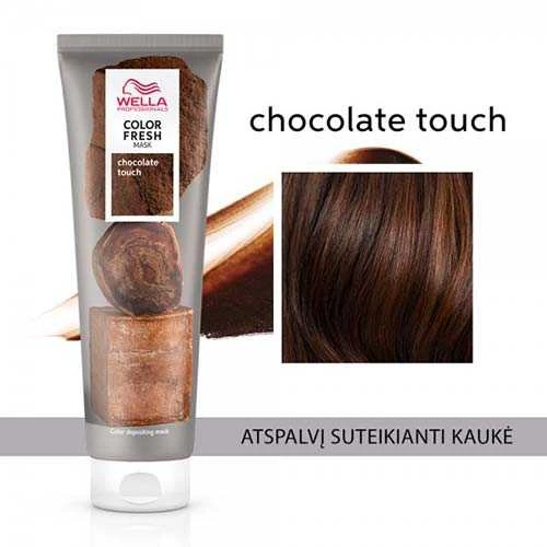 Kaukė suteikianti atspalvį plaukams Wella Color Fresh Mask 150 ml - Mėlyna