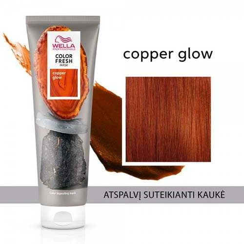 Kaukė suteikianti atspalvį plaukams Wella Color Fresh Mask 150 ml - Mėlyna