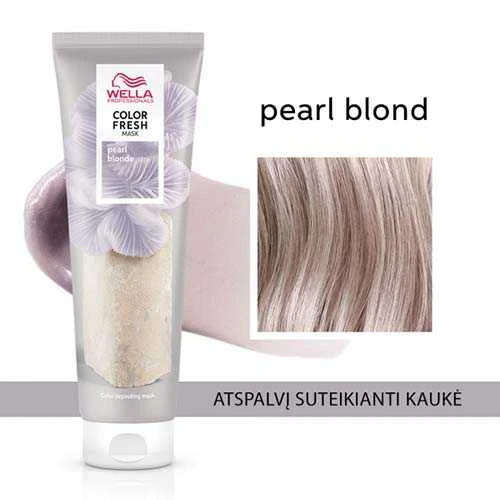Kaukė suteikianti atspalvį plaukams Wella Color Fresh Mask 150 ml - Mėlyna