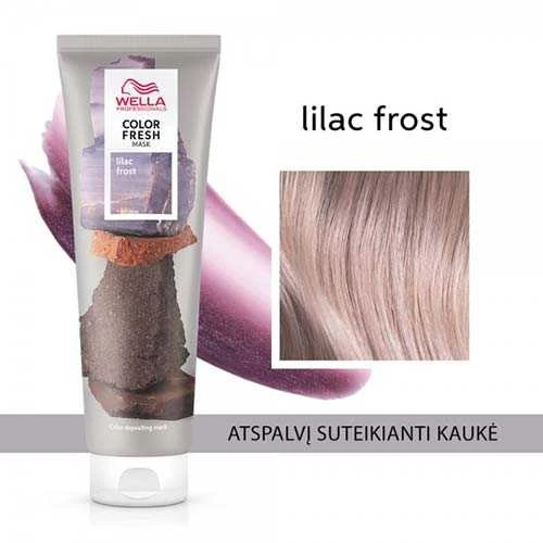 Kaukė suteikianti atspalvį plaukams Wella Color Fresh Mask 150 ml - Mėlyna