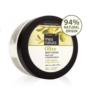 Kūno kremas su alyvuogių aliejumi Farcom Mea Natura Olive Body Kreminis 250ml