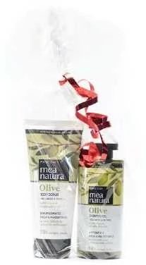 Kūno priežiūros rinkinys Farcom Mea Natura Olive 300x200ml