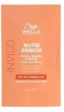 Maitinanti plaukų kaukė Wella Invigo Nutri-Enrich Mask 15 ml