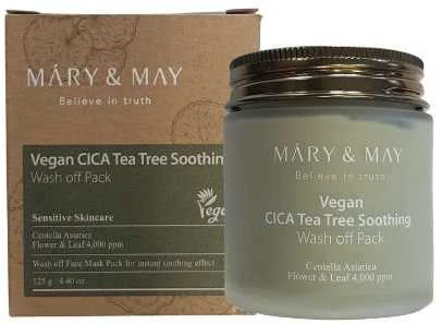 Mary And May Mary Amp May MARY - MAY CICA „Arbatmedžio“ raminamasis prausiklis 125 g