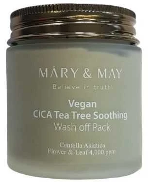 Mary And May Mary Amp May MARY - MAY CICA „Arbatmedžio“ raminamasis prausiklis 125 g