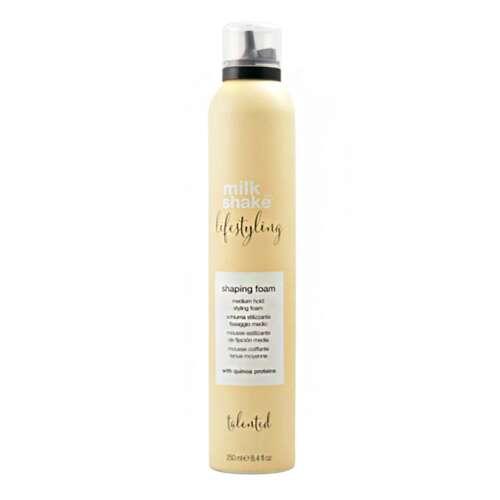 Vidutinės fiksacijos putos plaukams Milk Shake Lifestyling Shaping Foam Medium Hold 200ml