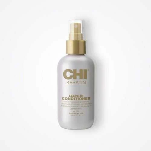 Nenuskalaujamas pažeistų plaukų kondicionierius su keratinu CHI Keratin Leave-in Conditioner 177 ml
