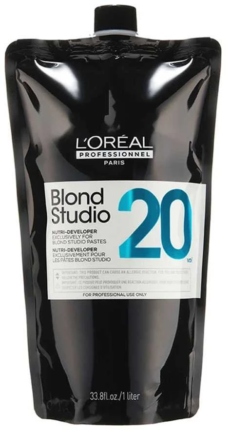 Oksidacinė emulsija L'oreal Professional Blond Studio Nutri - Developer 6% 20vol. 1000 ml