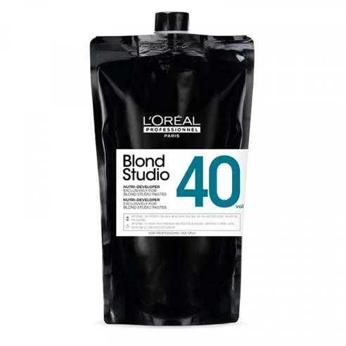 Oksidacinė emulsija L'oreal Professionnel Blond Studio Nutri - Developer 12% 40vol. 1000 ml