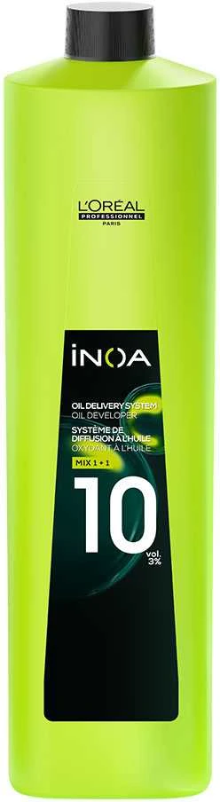 Oksidacinė emulsija L’oreal Professionnel iNOA Oil Delivery System 3% 10vol. 1000 ml