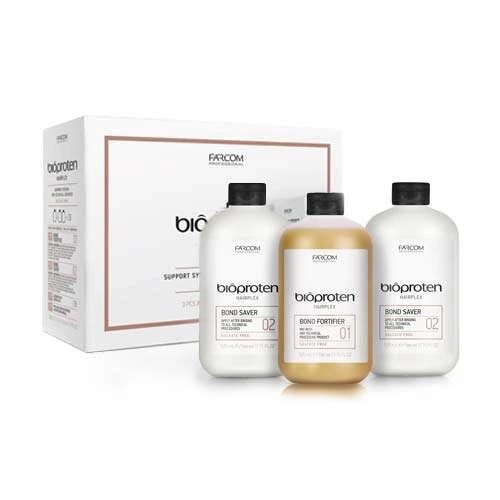 Palaikymo sistema techninių procedūrų metu Farcom Professional Bioproten HAIRPLEX 3 X 525 ml