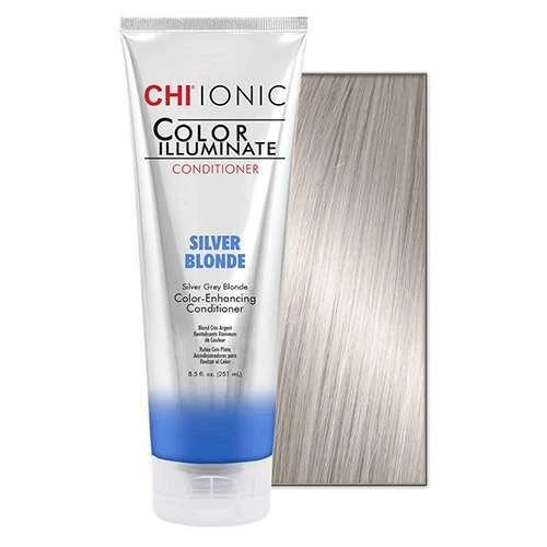 Sidabrinį atspalvį suteikiantis kondicionierius CHI Color Illuminate Sidabrinis Skirtas šviesiems plaukams Conditioner 251ml