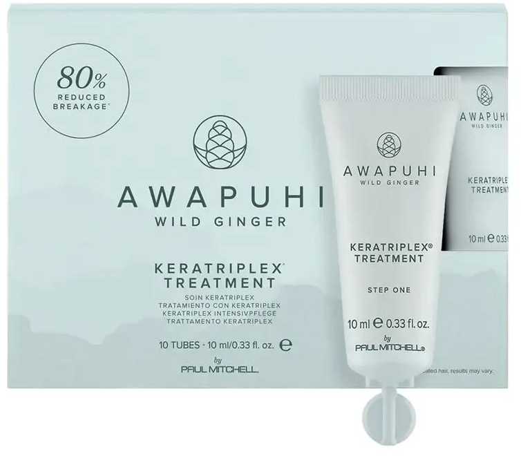 Plaukų ampulės Paul Mitchell Awapuhi Wild Ginger Keratriplex Treatment 10x10ml