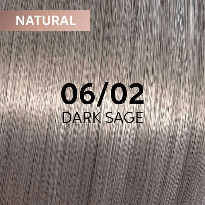 Plaukų dažai Wella Professionals Shinefinity Glaze 60ml - 06/02