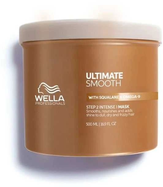 Wella Professionals Ultimate Smooth Mask Maitinanti kaukė su skvalanu ir omega-9, 500 ml