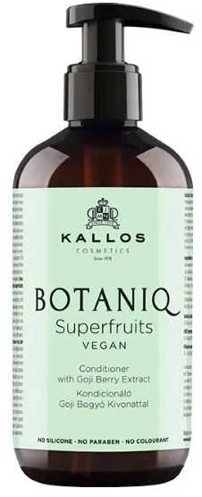 Plaukų kondicionierius be silikonų, parabenų ir dažiklių Kallos BOTANIQ Superfruits Conditioner 300 ml