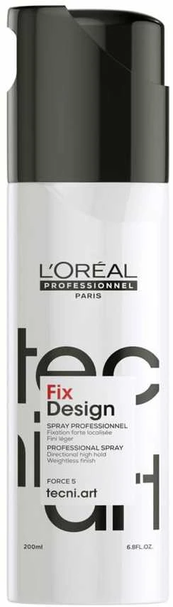 Plaukų lakas L'oreal Professionnel Tecni Art Fix Design plaukų lakas (Cocoa) 200ml