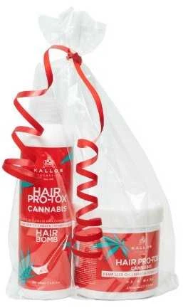 Plaukų priežiūros rinkinys Kallos Hair Pro-Tox Cannabis 200x275ml